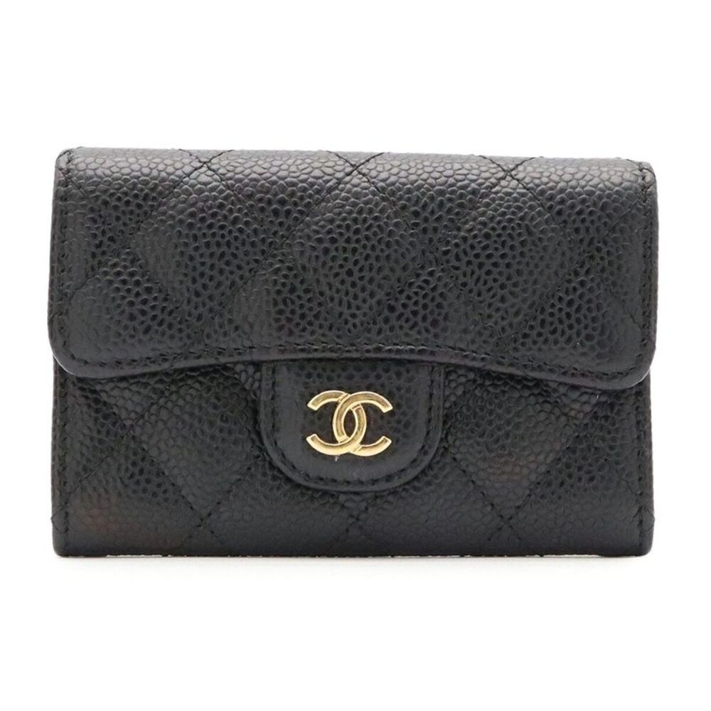 Chanel Classic Flap Leather Card Case